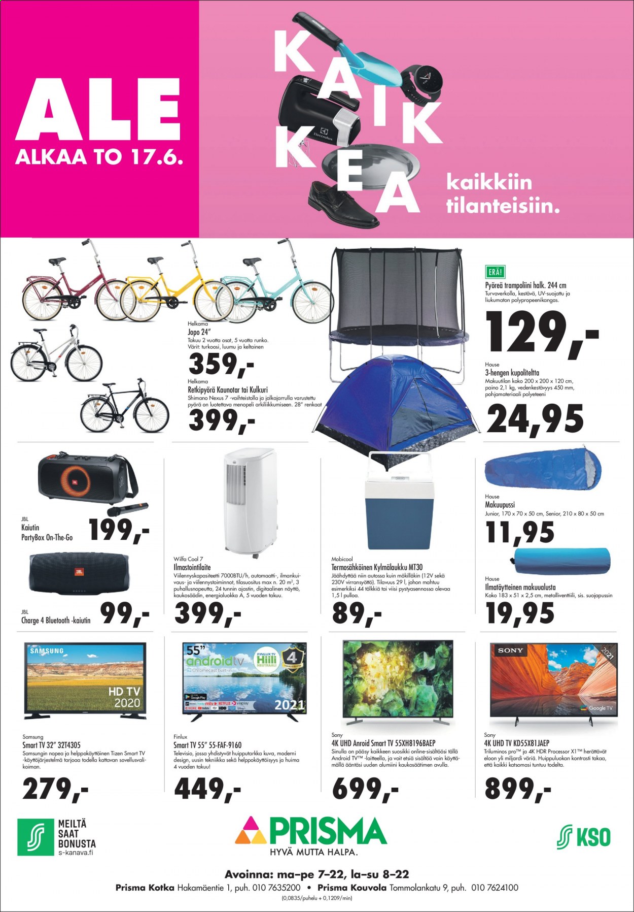 Prisma tarjoukset - 17.06.2021 - 17.06.2021. Sivu 1