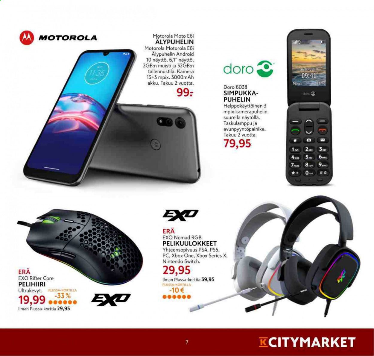K-citymarket tarjoukset - 10.05.2021 - 01.08.2021. Sivu 7