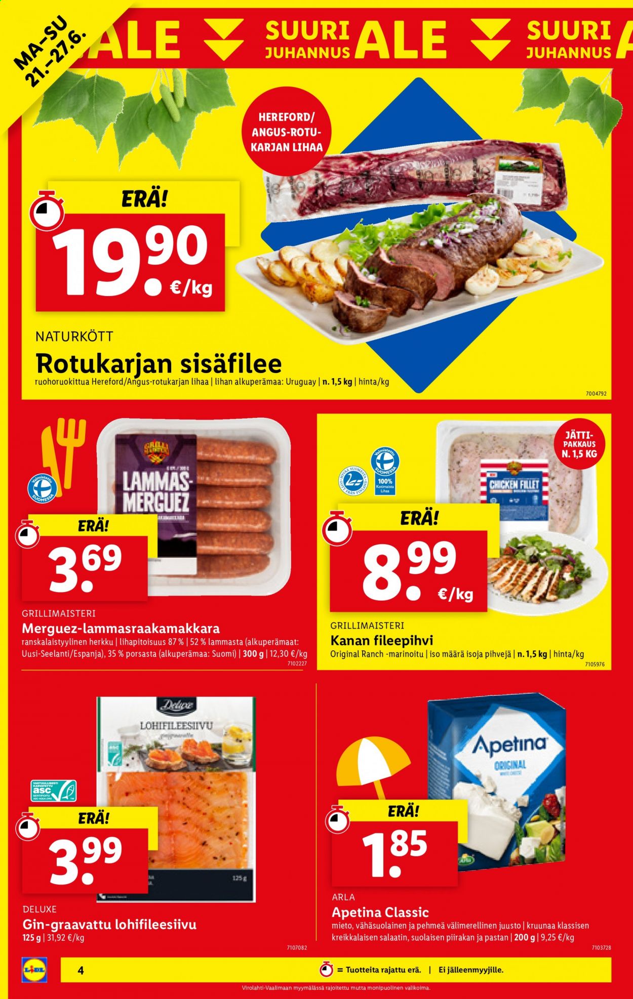 Lidl tarjoukset - 21.06.2021 - 30.06.2021. Sivu 4