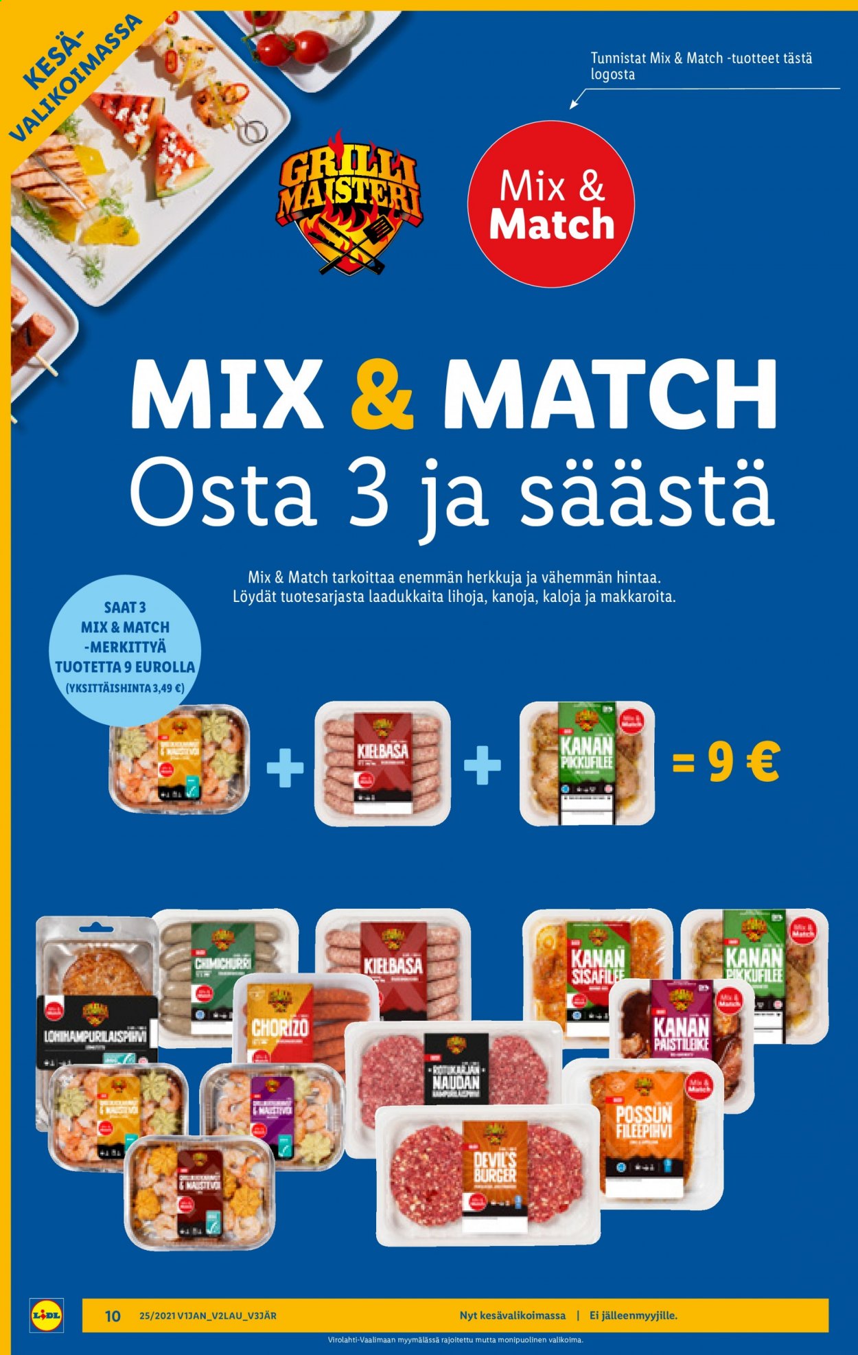 Lidl tarjoukset - 21.06.2021 - 30.06.2021. Sivu 10
