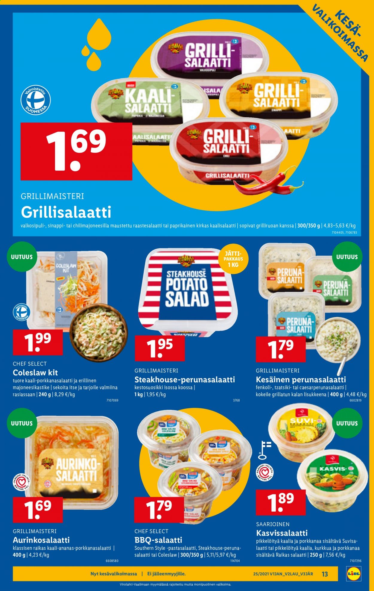 Lidl tarjoukset - 21.06.2021 - 30.06.2021. Sivu 13
