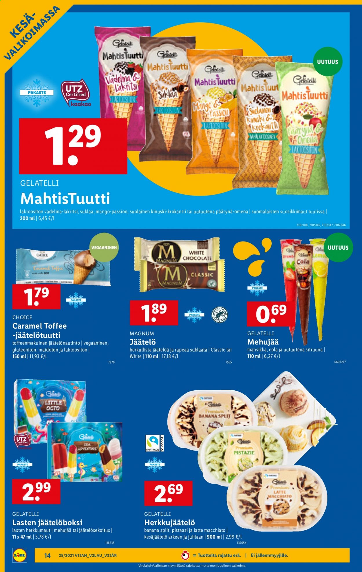 Lidl tarjoukset - 21.06.2021 - 30.06.2021. Sivu 14