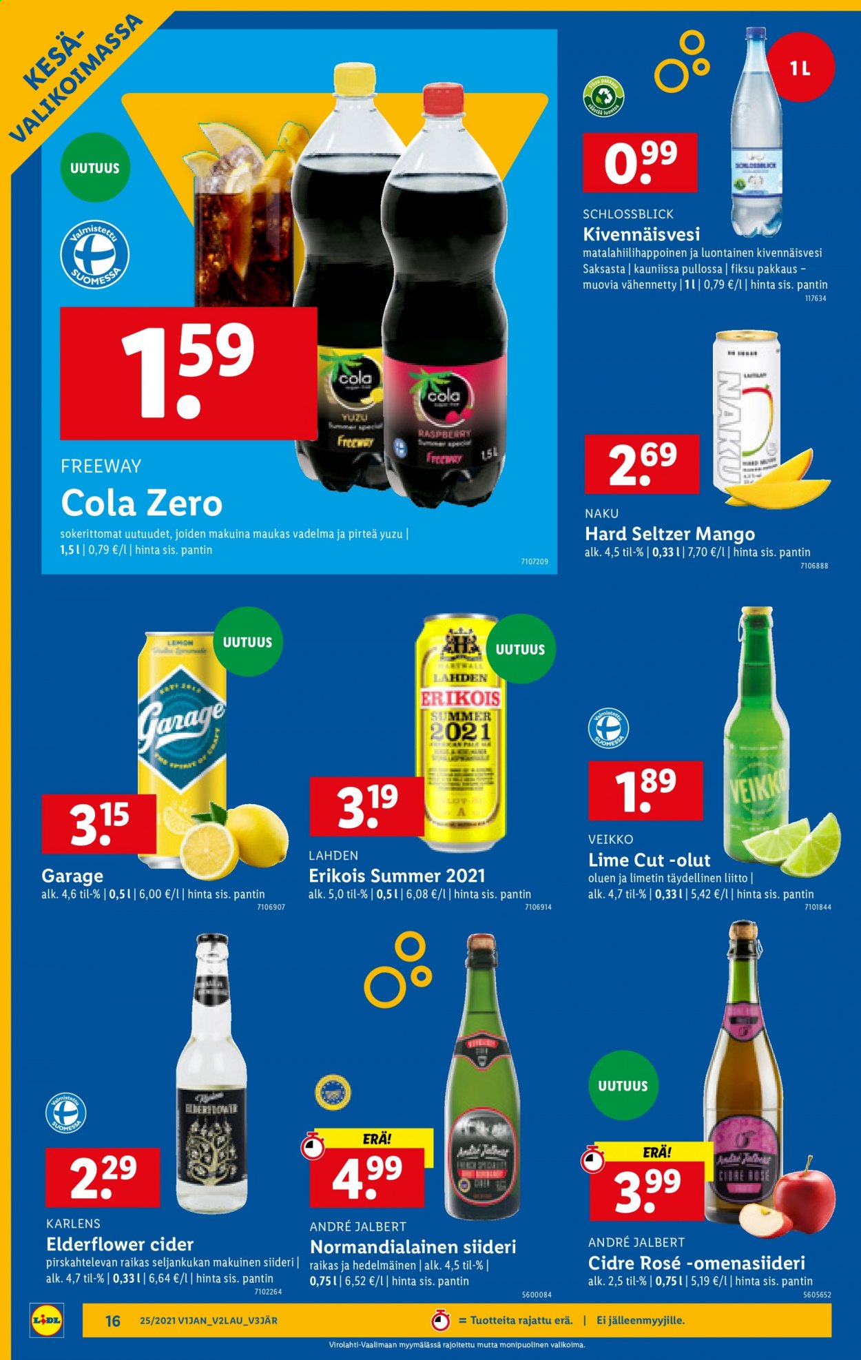 Lidl tarjoukset - 21.06.2021 - 30.06.2021. Sivu 16