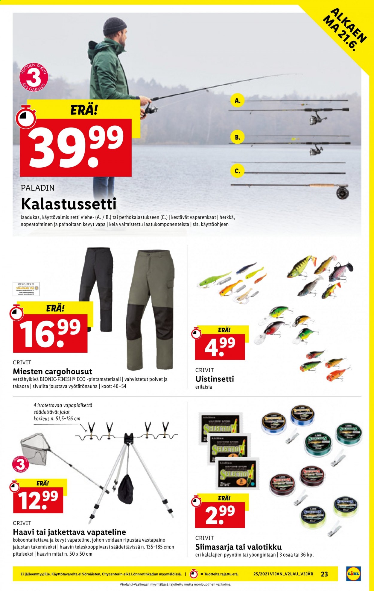 Lidl tarjoukset - 21.06.2021 - 30.06.2021. Sivu 23