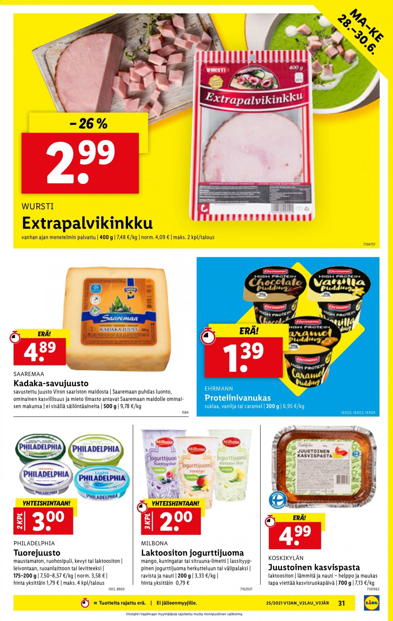 Lidl tarjoukset - 21.06.2021 - 30.06.2021. Sivu 31