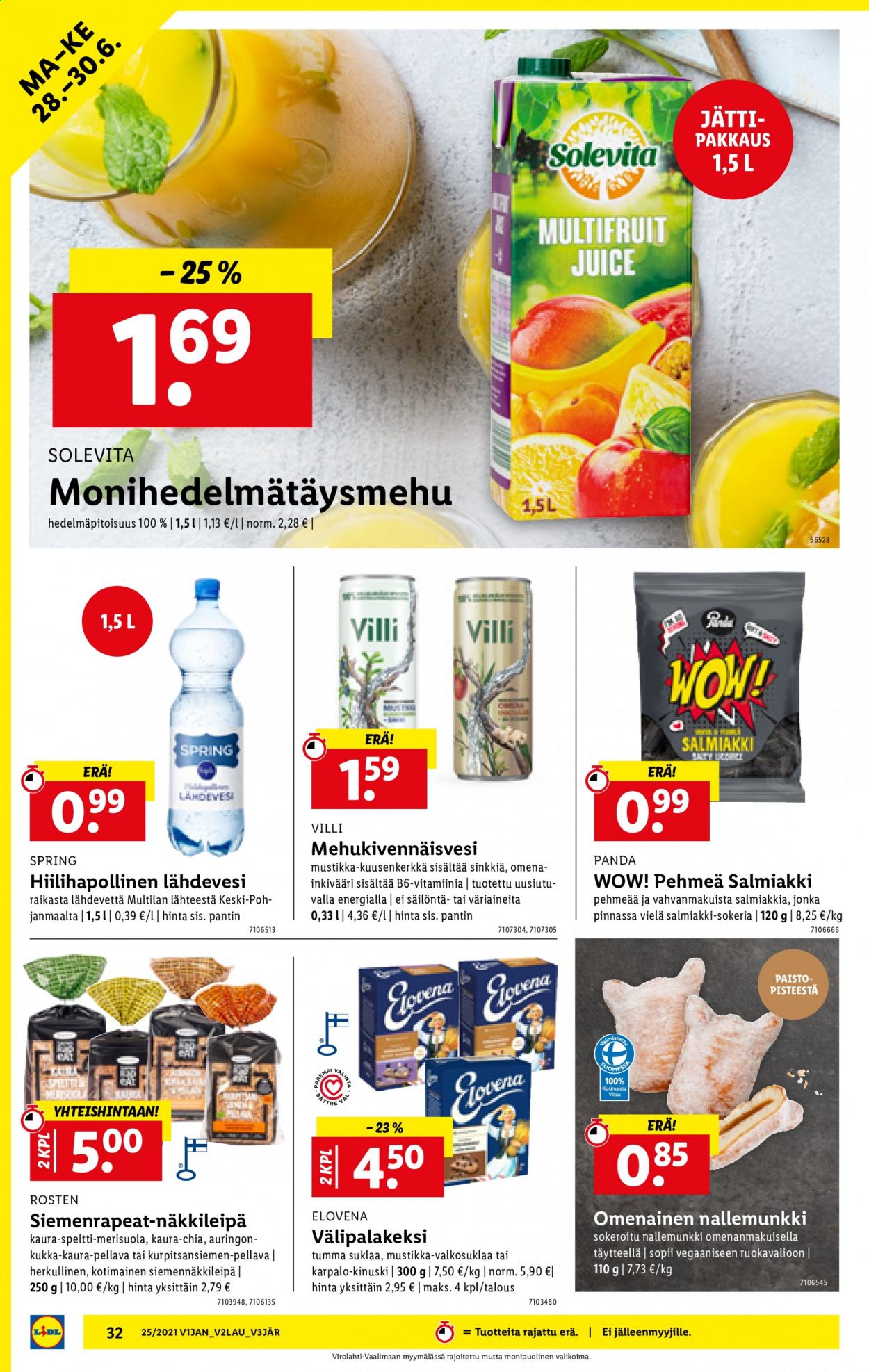 Lidl tarjoukset - 21.06.2021 - 30.06.2021. Sivu 32