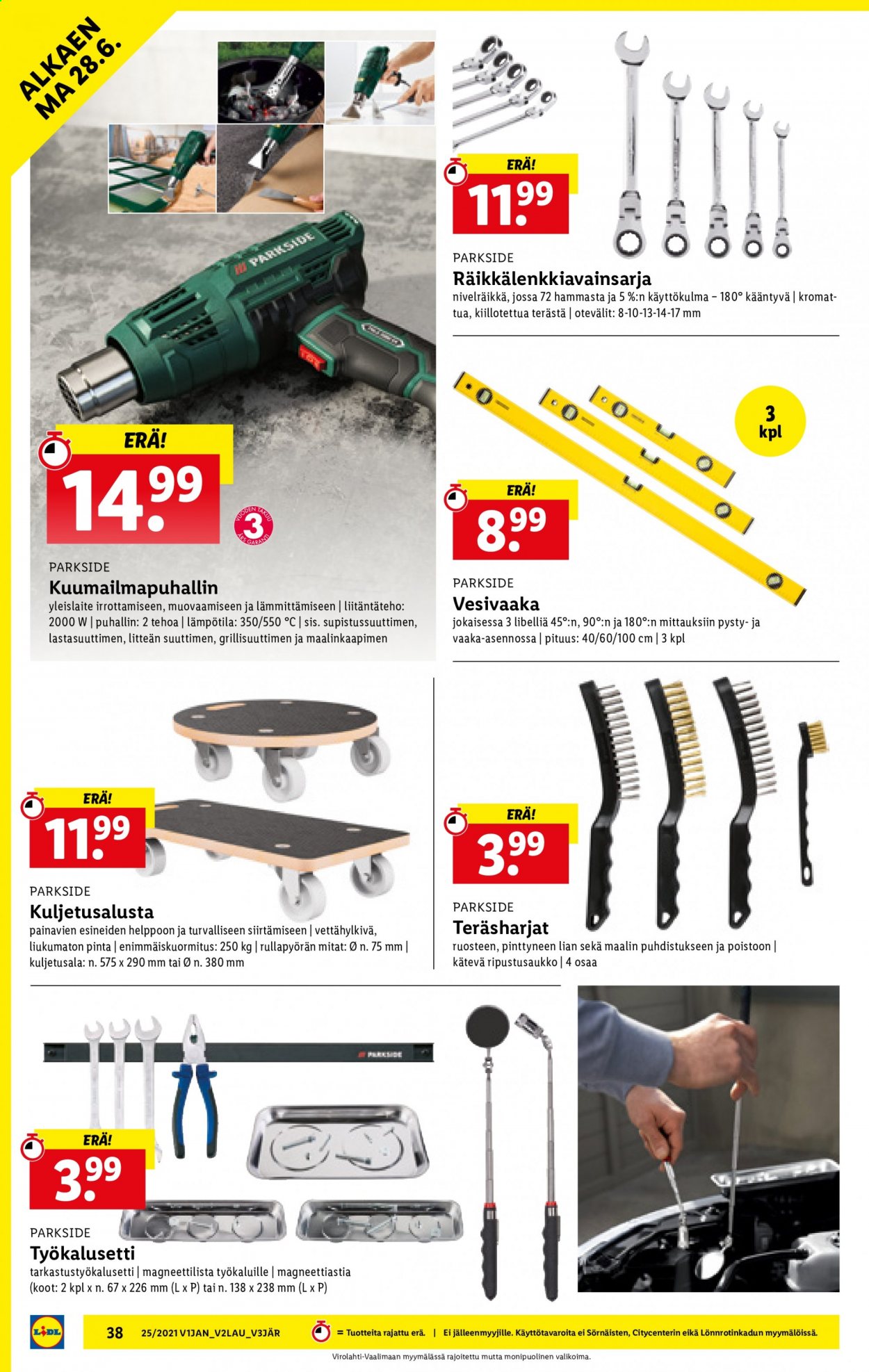 Lidl tarjoukset - 21.06.2021 - 30.06.2021. Sivu 38