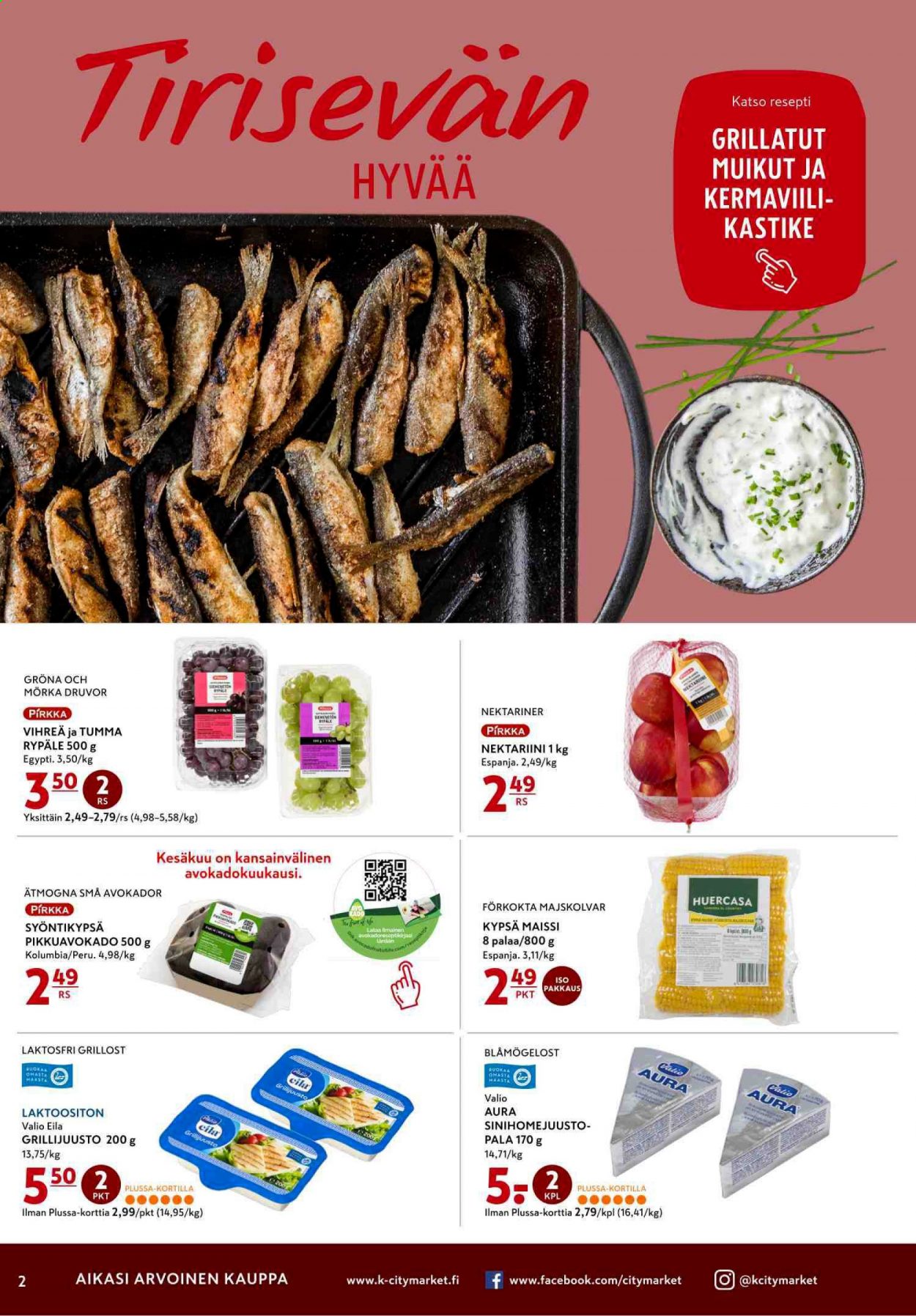 K-citymarket tarjoukset - 21.06.2021 - 23.06.2021. Sivu 2