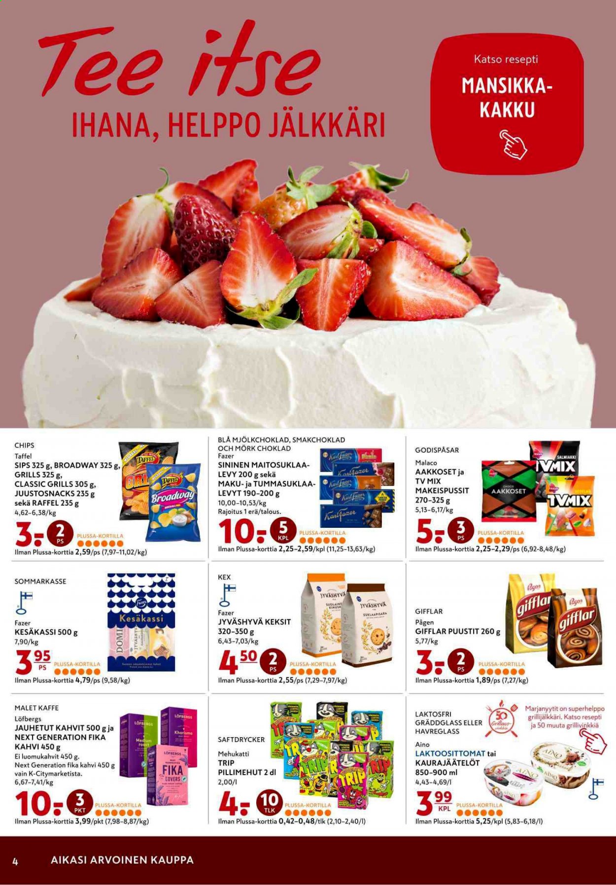 K-citymarket tarjoukset - 21.06.2021 - 23.06.2021. Sivu 4