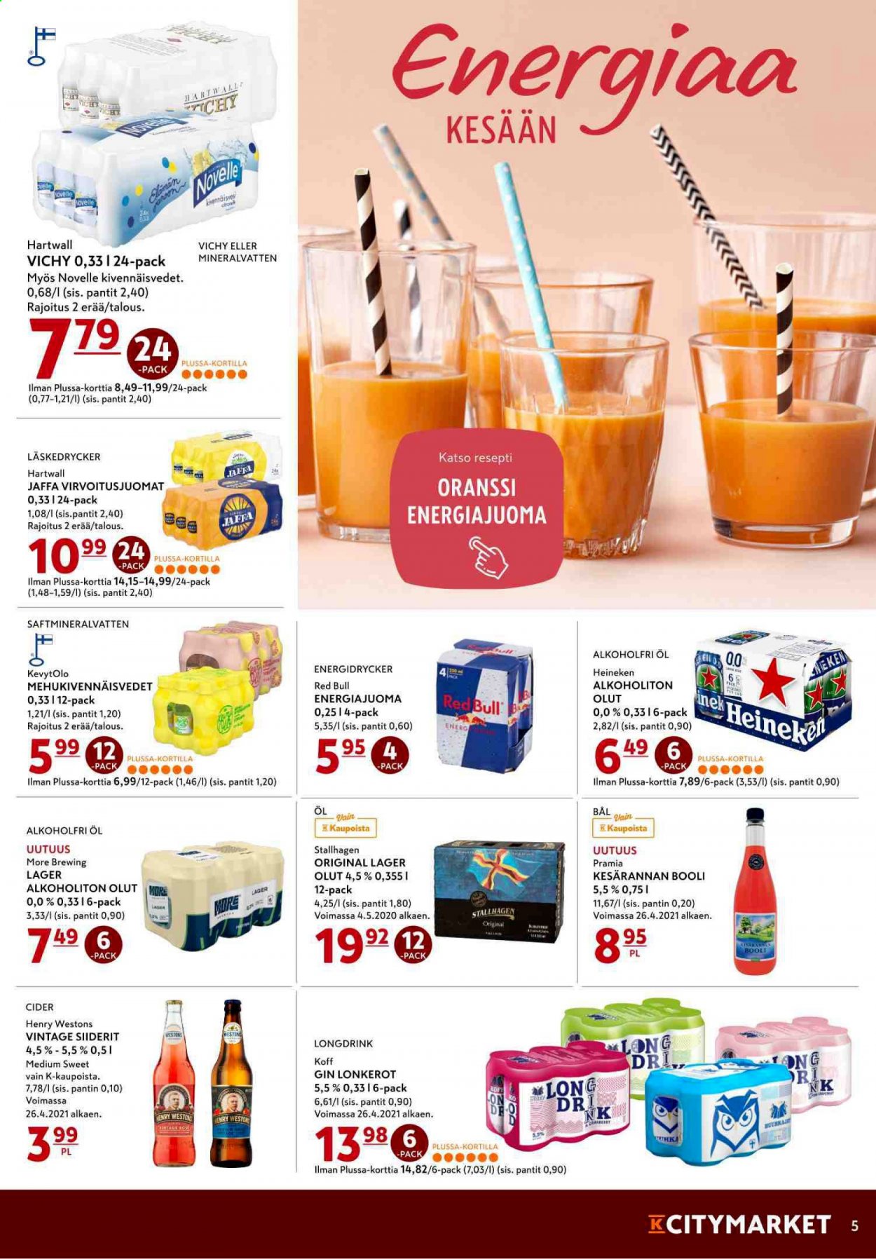 K-citymarket tarjoukset - 21.06.2021 - 23.06.2021. Sivu 5