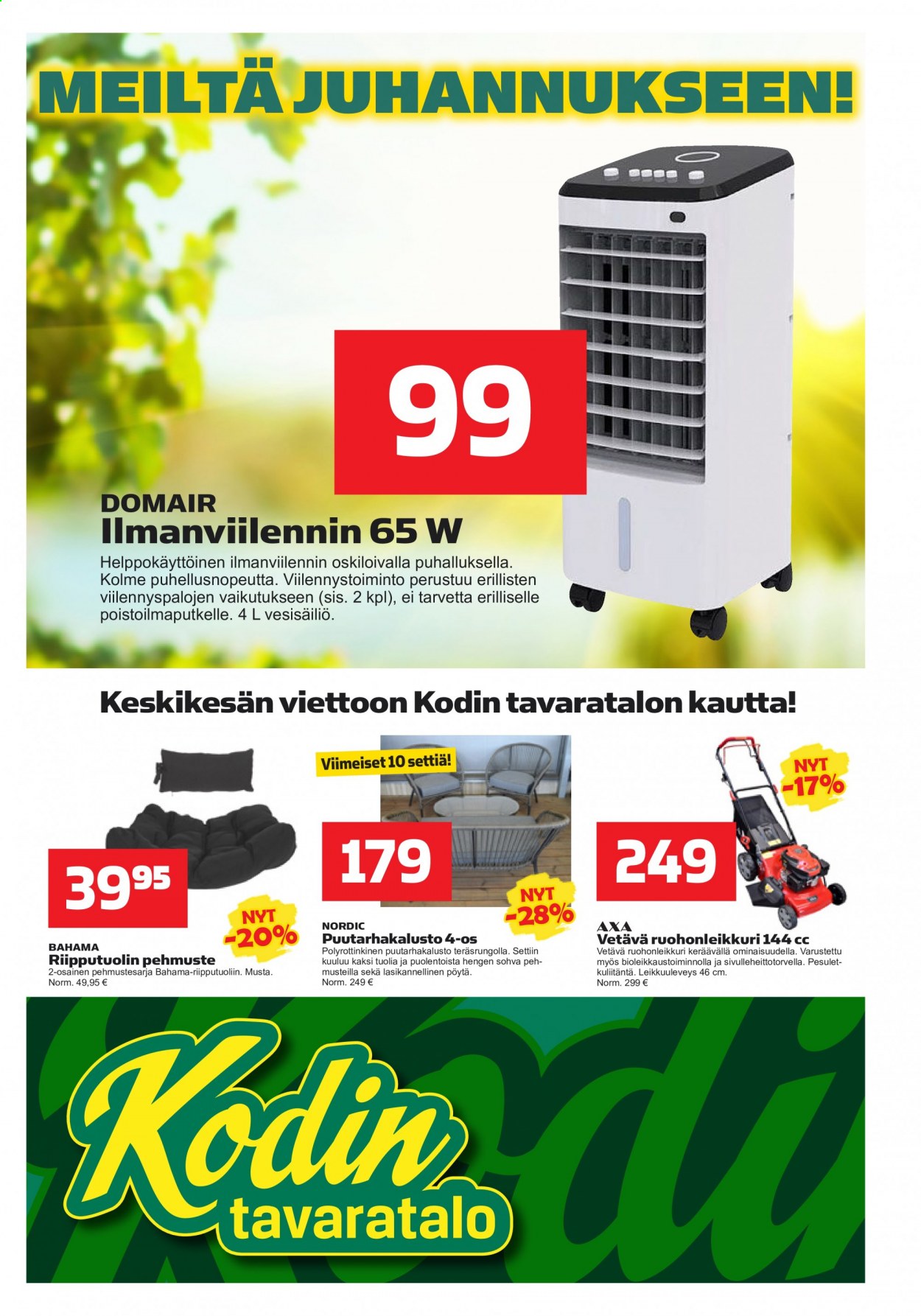 Kodintavaratalo tarjoukset - 21.06.2021 - 30.06.2021. Sivu 1