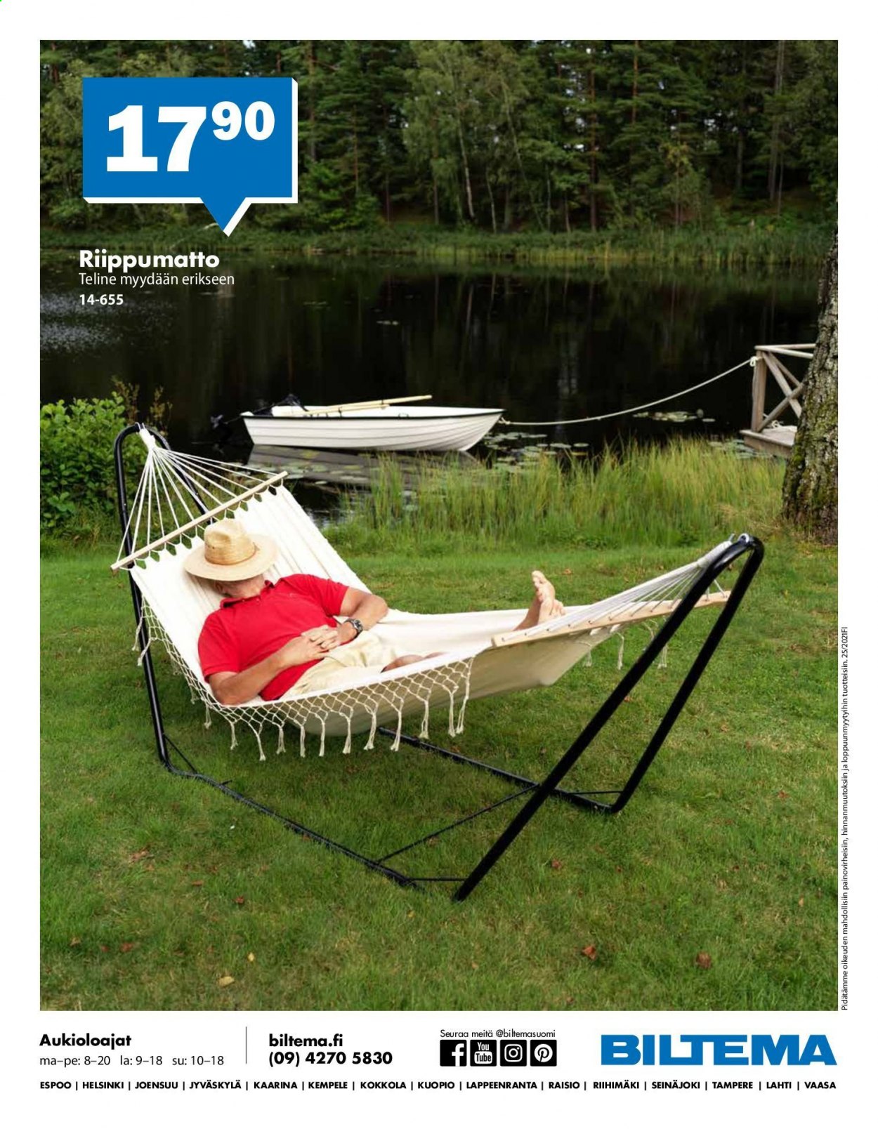 Biltema tarjoukset - 21.06.2021 - 27.06.2021. Sivu 8