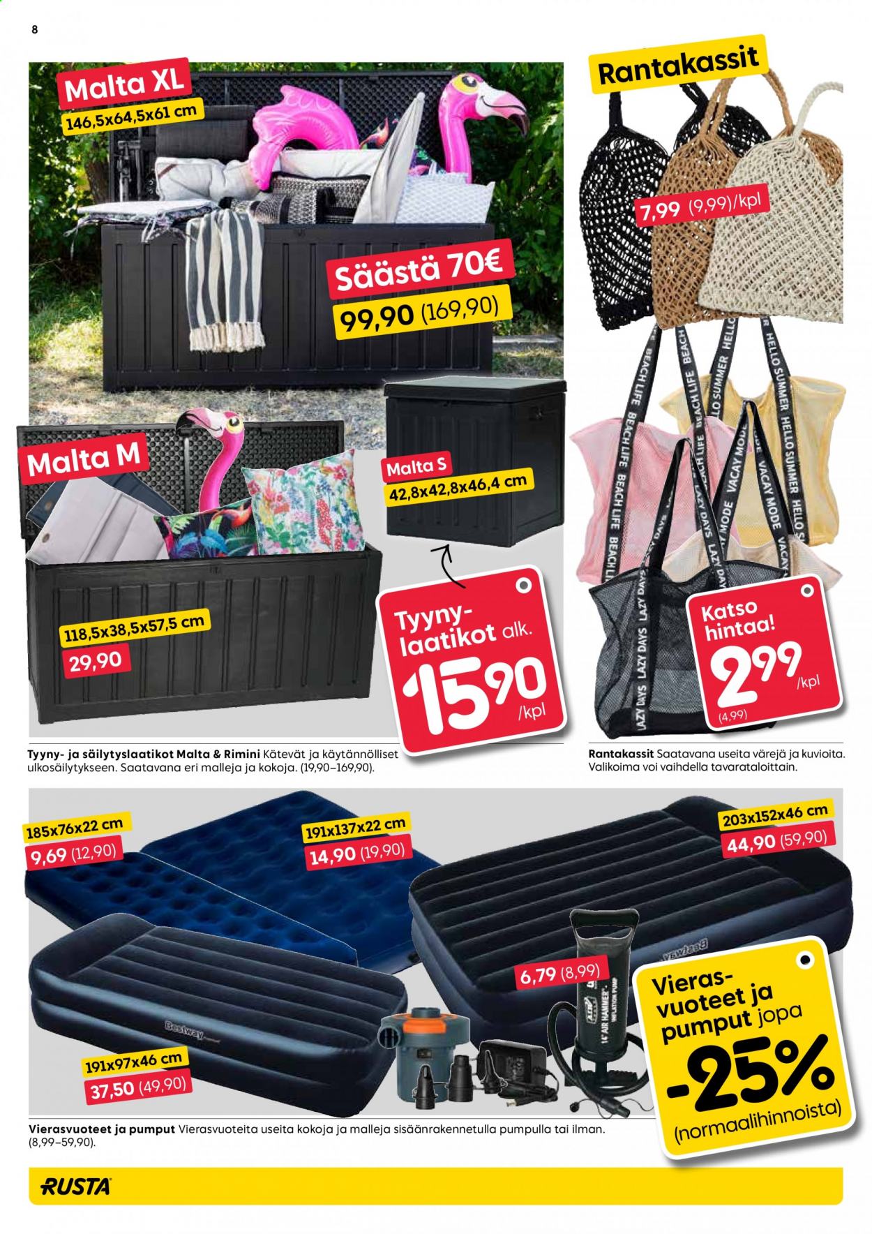 Rusta tarjoukset - 21.06.2021 - 29.06.2021. Sivu 8