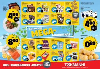 Tokmanni tarjoukset  - 23.06.2021 - 27.06.2021.