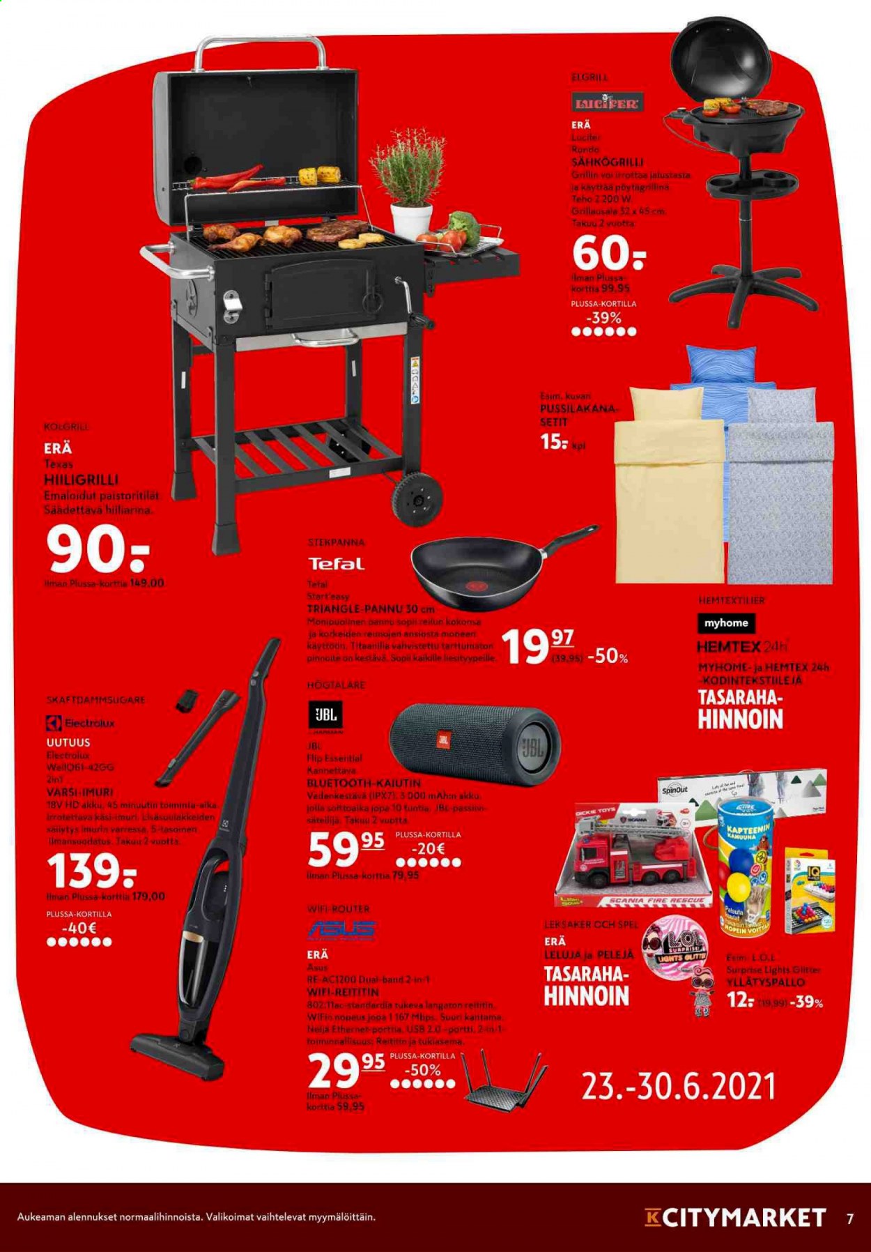 K-citymarket tarjoukset - 23.06.2021 - 27.06.2021. Sivu 7