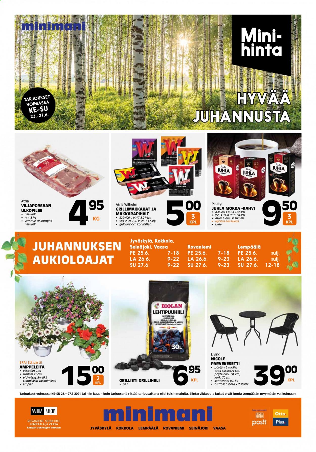Minimani tarjoukset - 21.06.2021 - 27.06.2021. Sivu 1