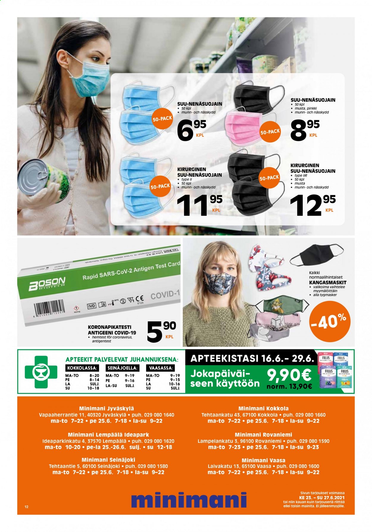 Minimani tarjoukset - 21.06.2021 - 27.06.2021. Sivu 12