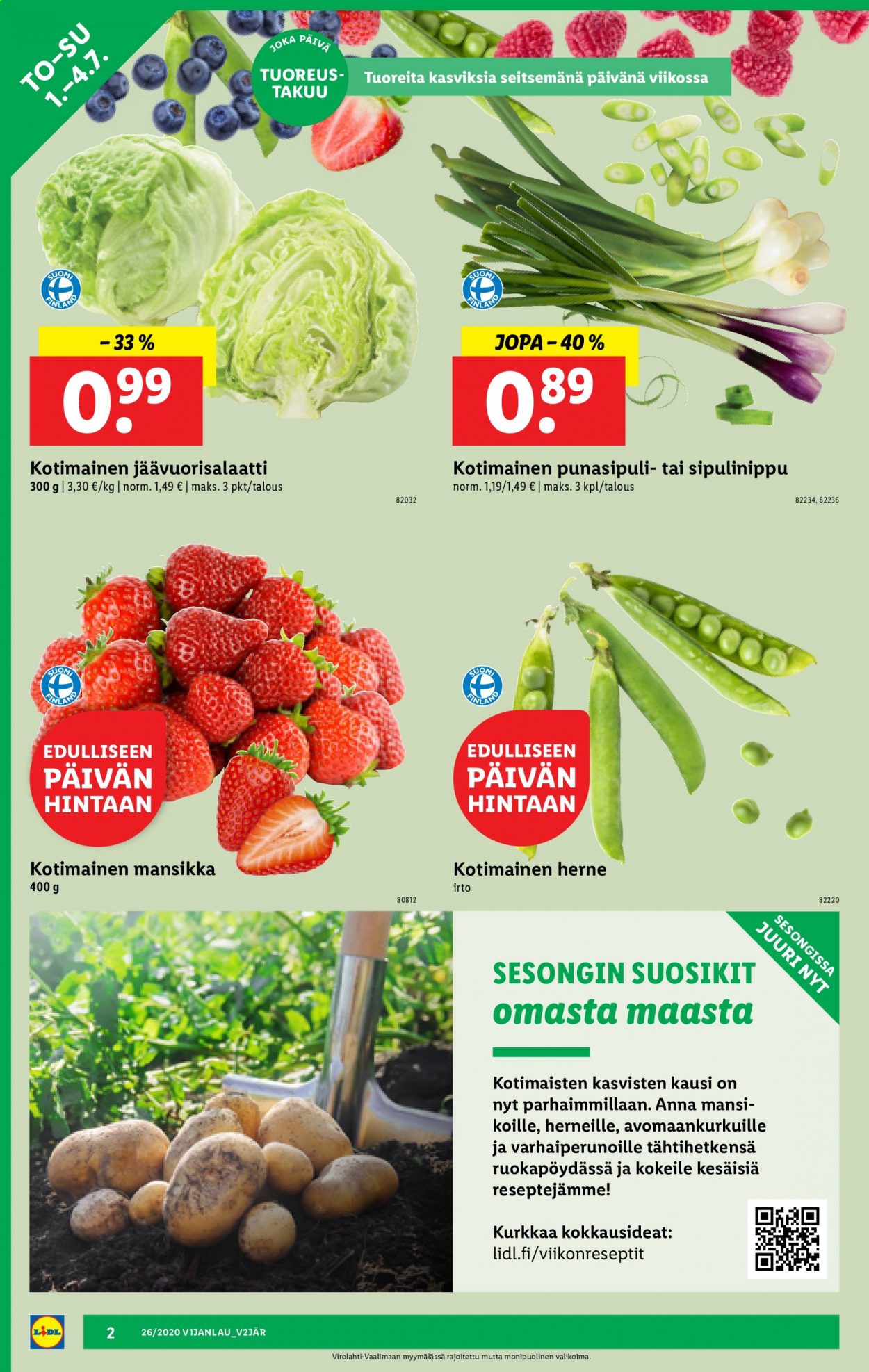 Lidl tarjoukset - 01.07.2021 - 07.07.2021. Sivu 2