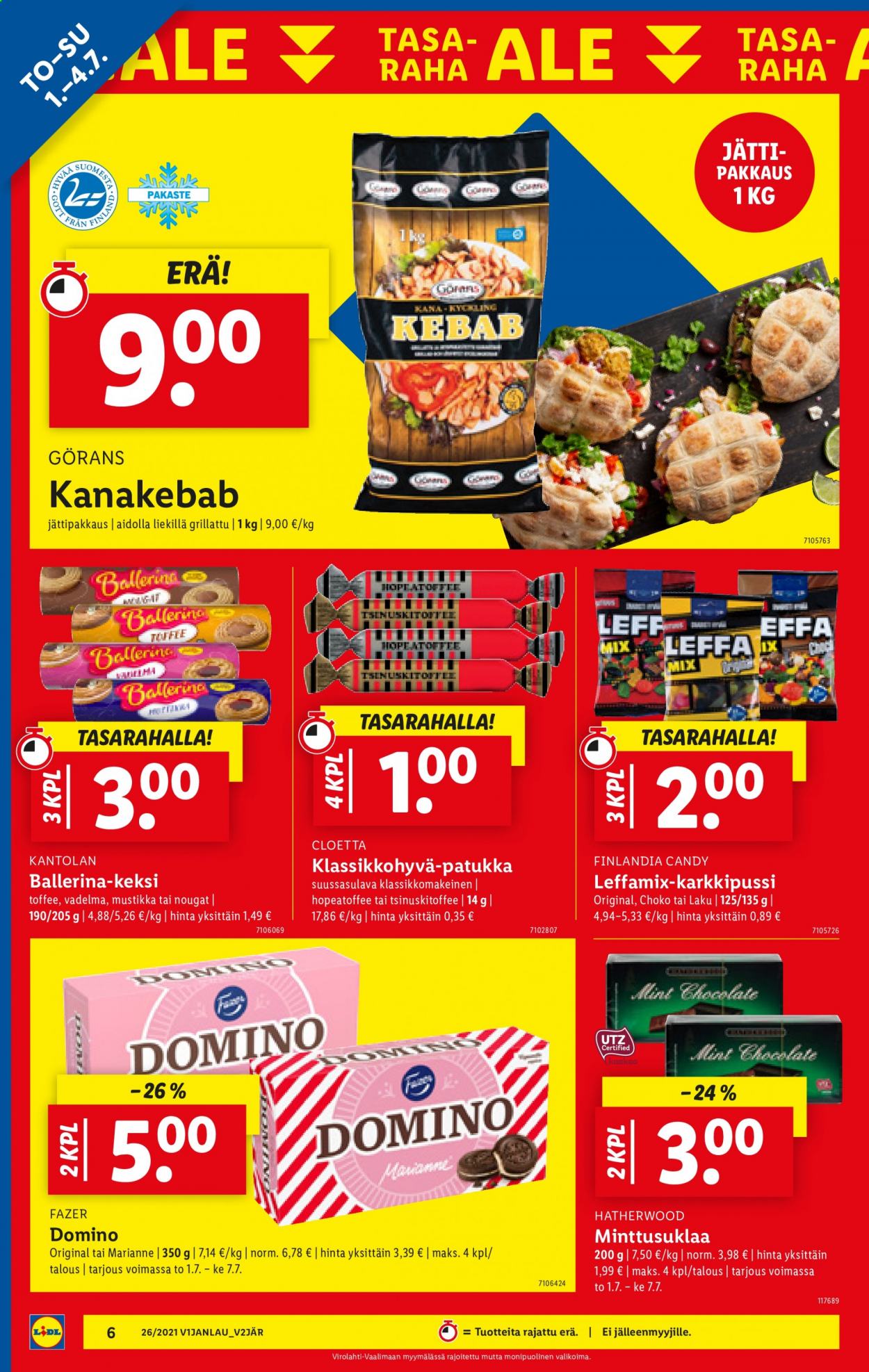 Lidl tarjoukset - 01.07.2021 - 07.07.2021. Sivu 6