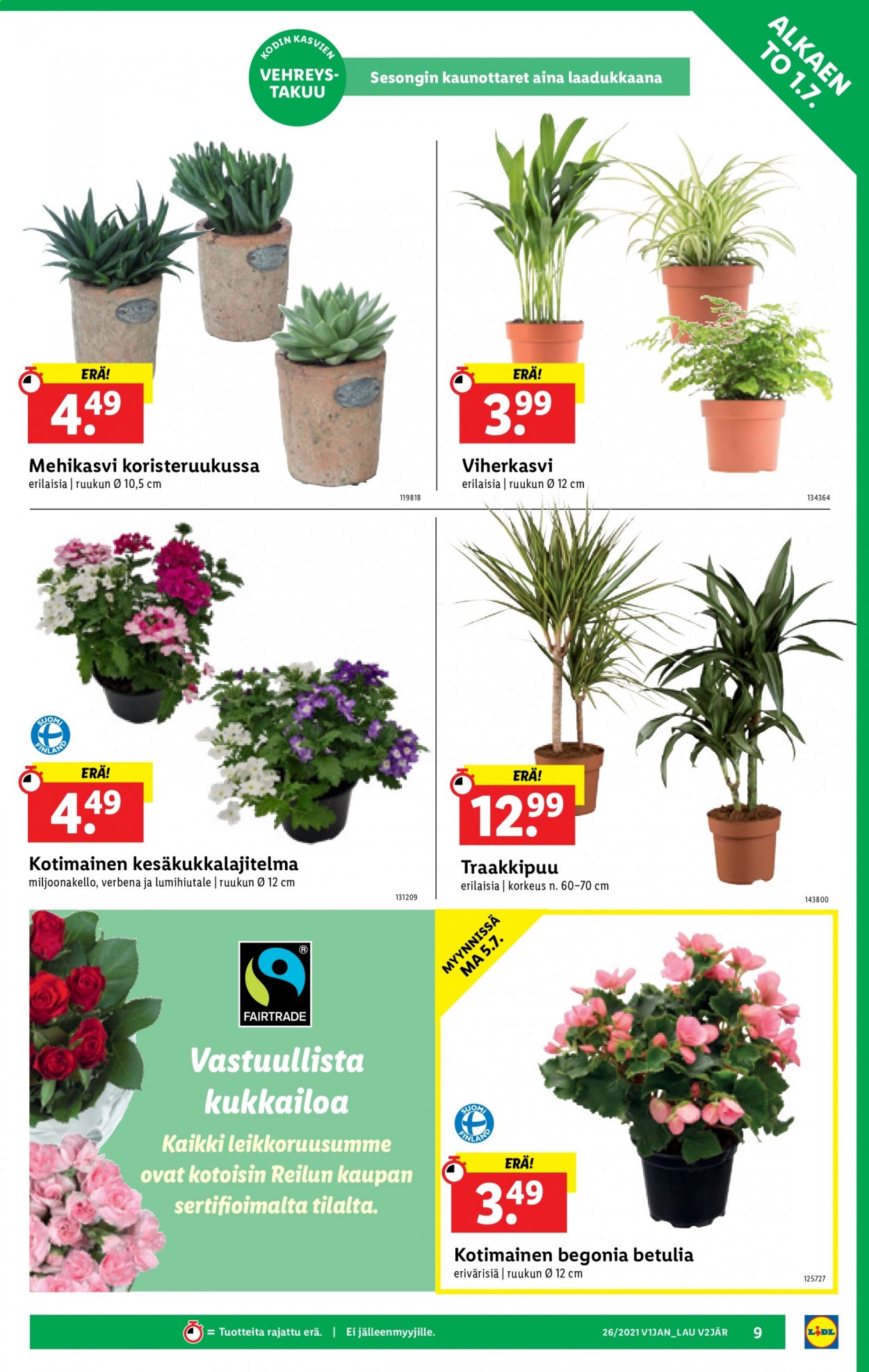 Lidl tarjoukset - 01.07.2021 - 07.07.2021. Sivu 9