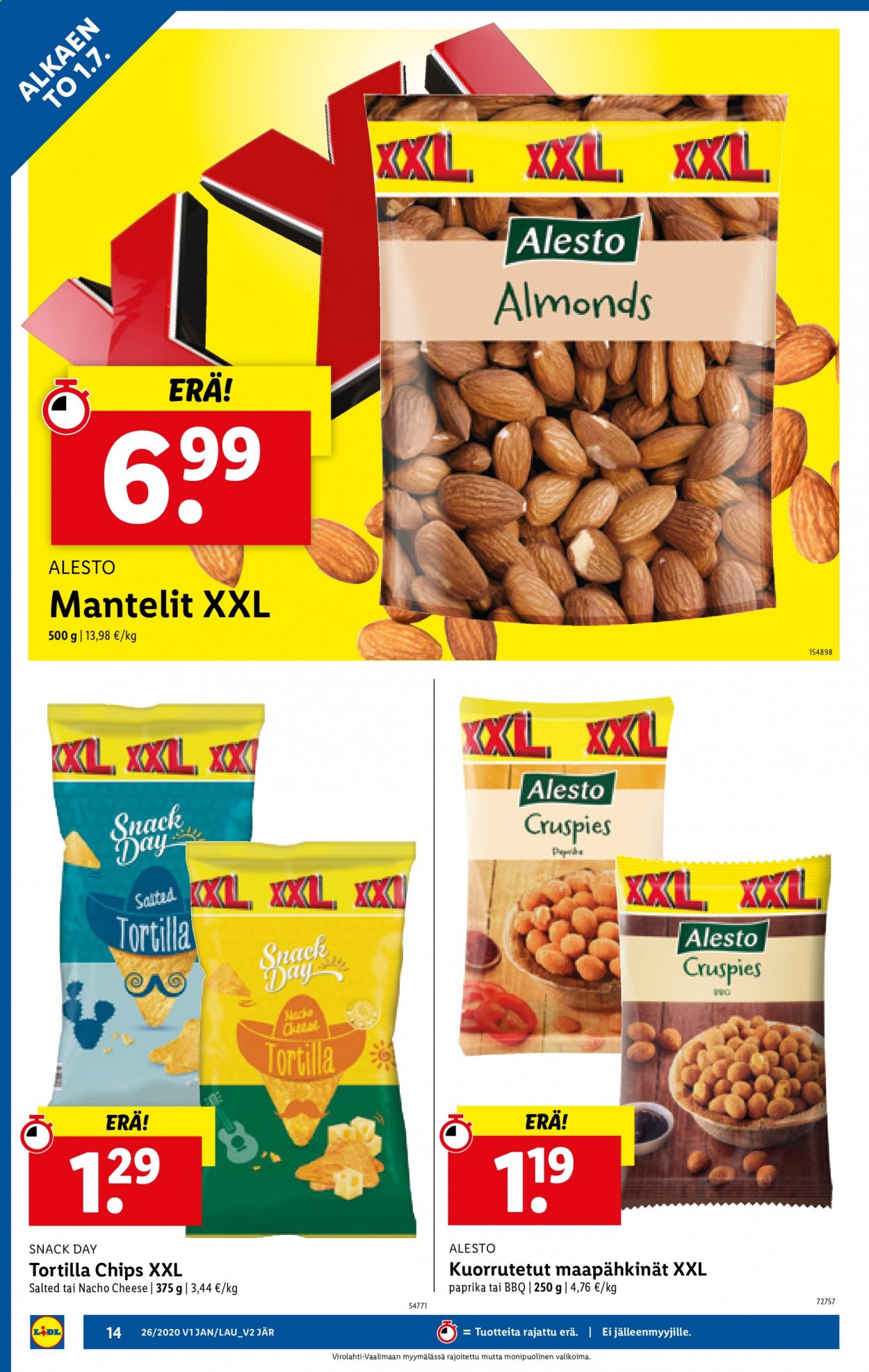 Lidl tarjoukset - 01.07.2021 - 07.07.2021. Sivu 14