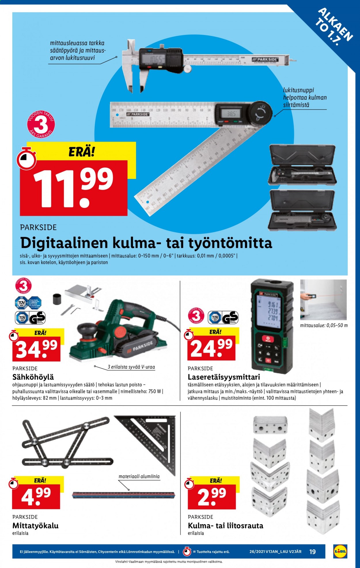 Lidl tarjoukset - 01.07.2021 - 07.07.2021. Sivu 19