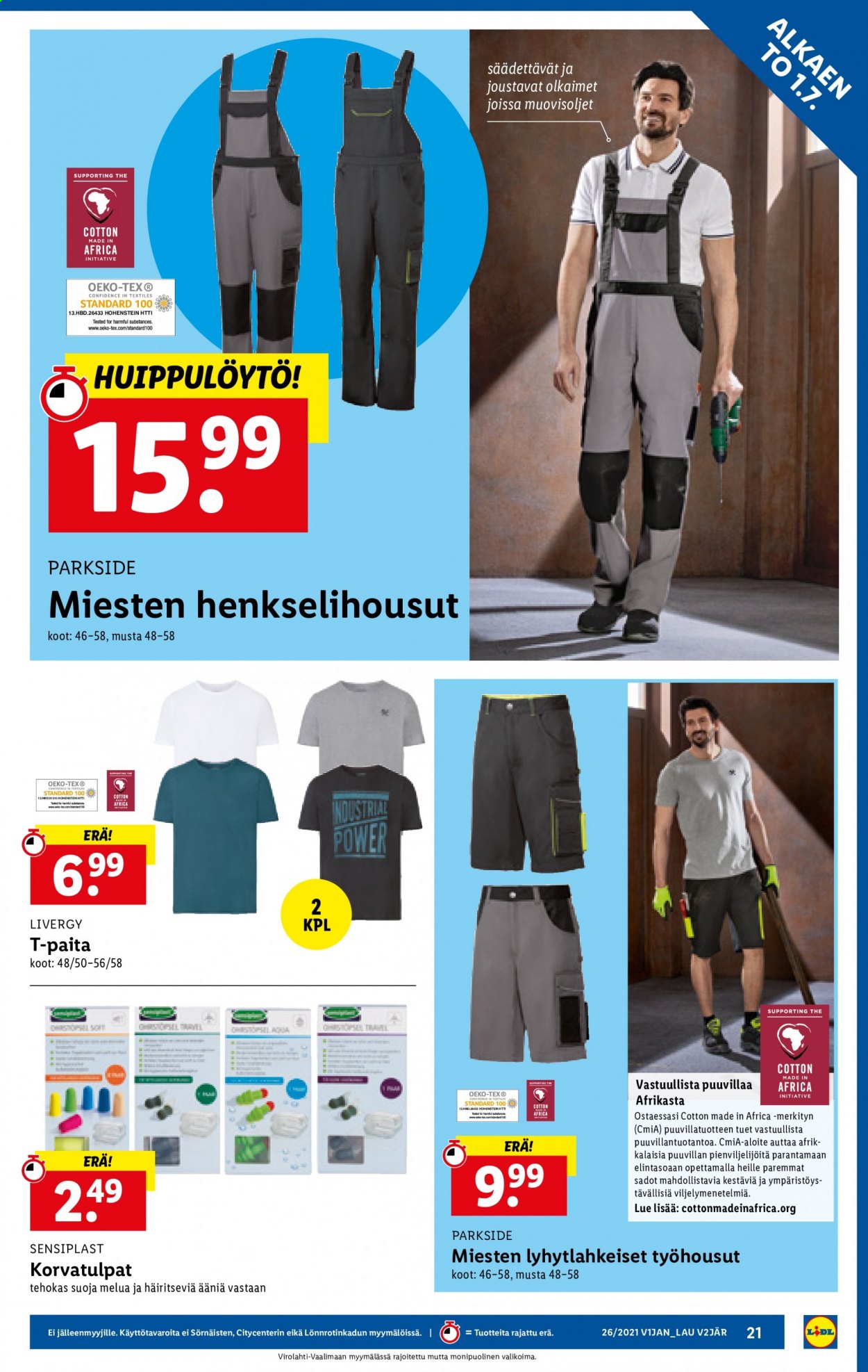 Lidl tarjoukset - 01.07.2021 - 07.07.2021. Sivu 21