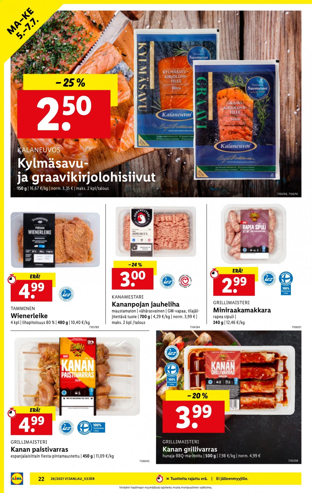 Lidl tarjoukset - 01.07.2021 - 07.07.2021. Sivu 22