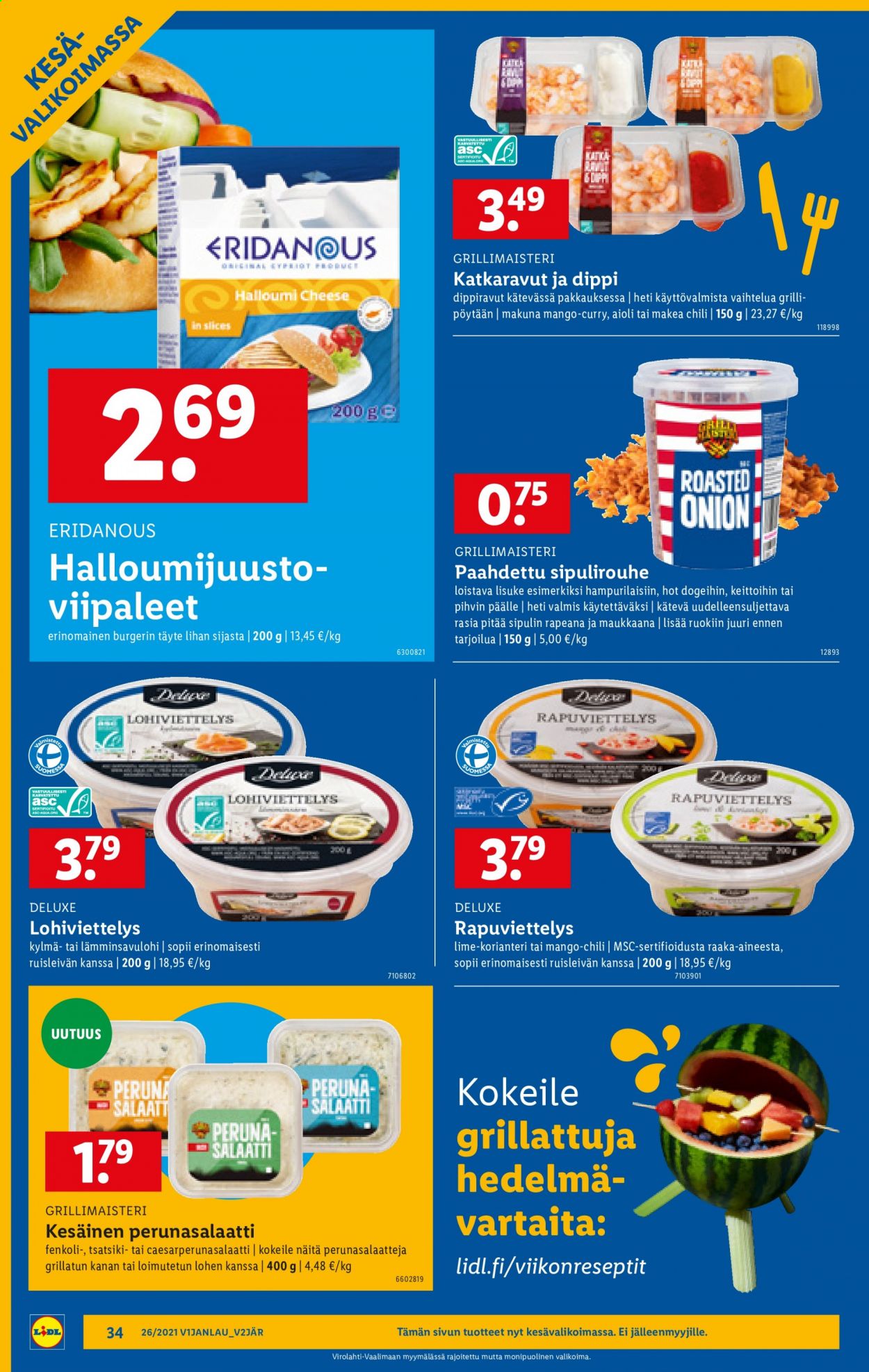 Lidl tarjoukset - 01.07.2021 - 07.07.2021. Sivu 34