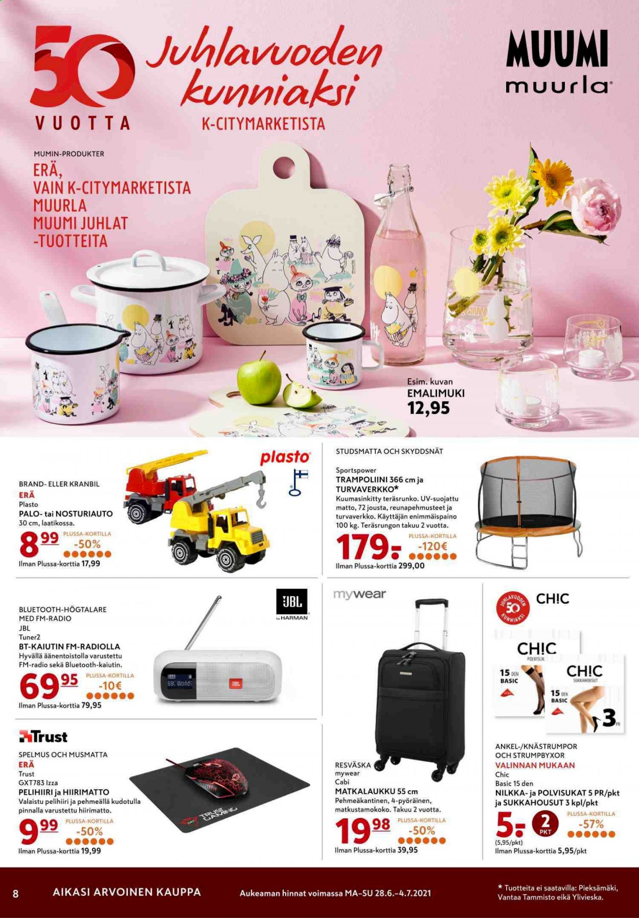 K-citymarket tarjoukset - 28.06.2021 - 30.06.2021. Sivu 8