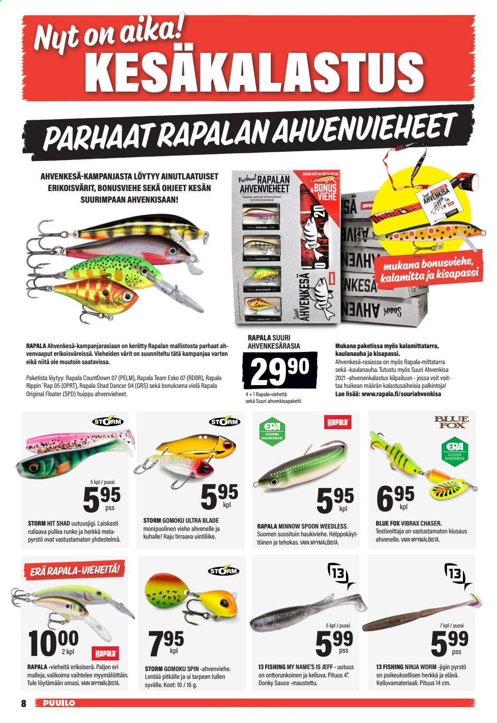 Puuilo tarjoukset - 28.06.2021 - 01.08.2021. Sivu 8