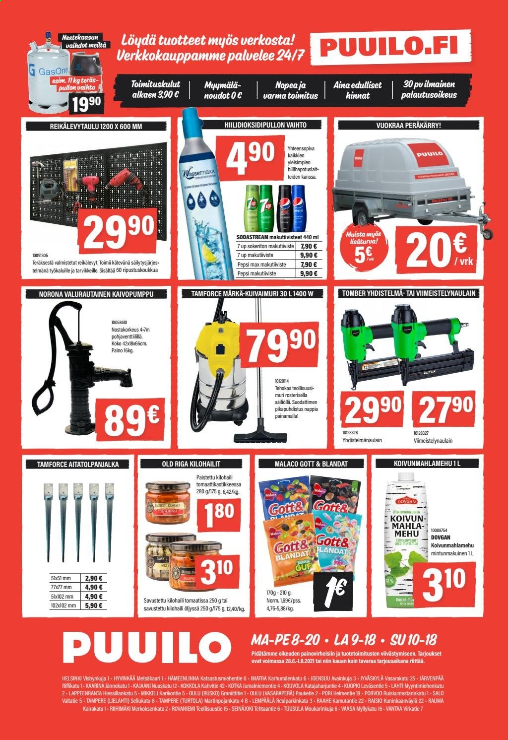 Puuilo tarjoukset - 28.06.2021 - 01.08.2021. Sivu 16