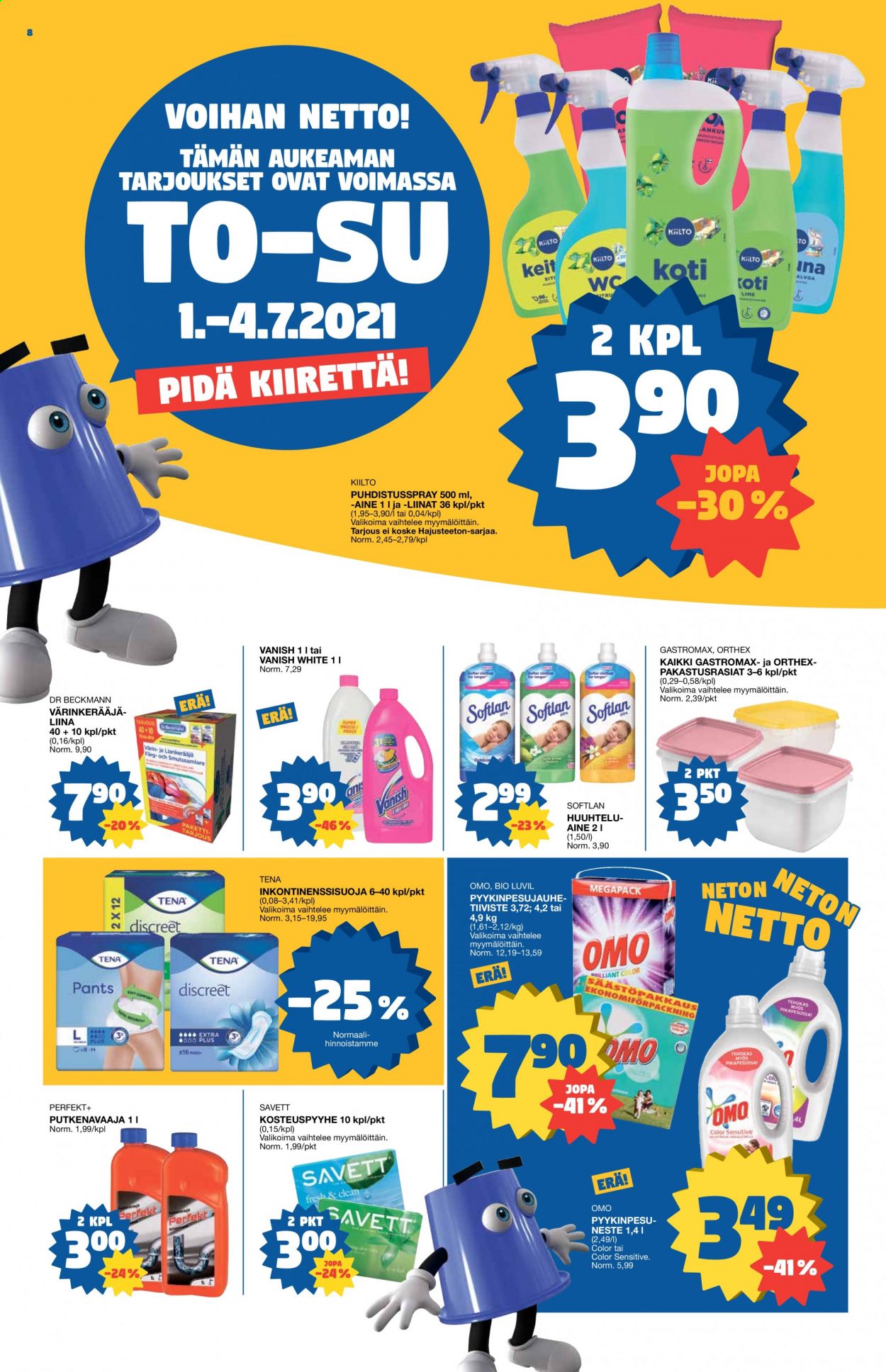 Tokmanni tarjoukset - 28.06.2021 - 04.07.2021. Sivu 8