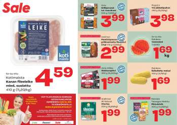 Sale tarjoukset  - 29.06.2021 - 04.07.2021.