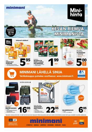 Minimani tarjoukset  - 30.06.2021 - 04.07.2021.