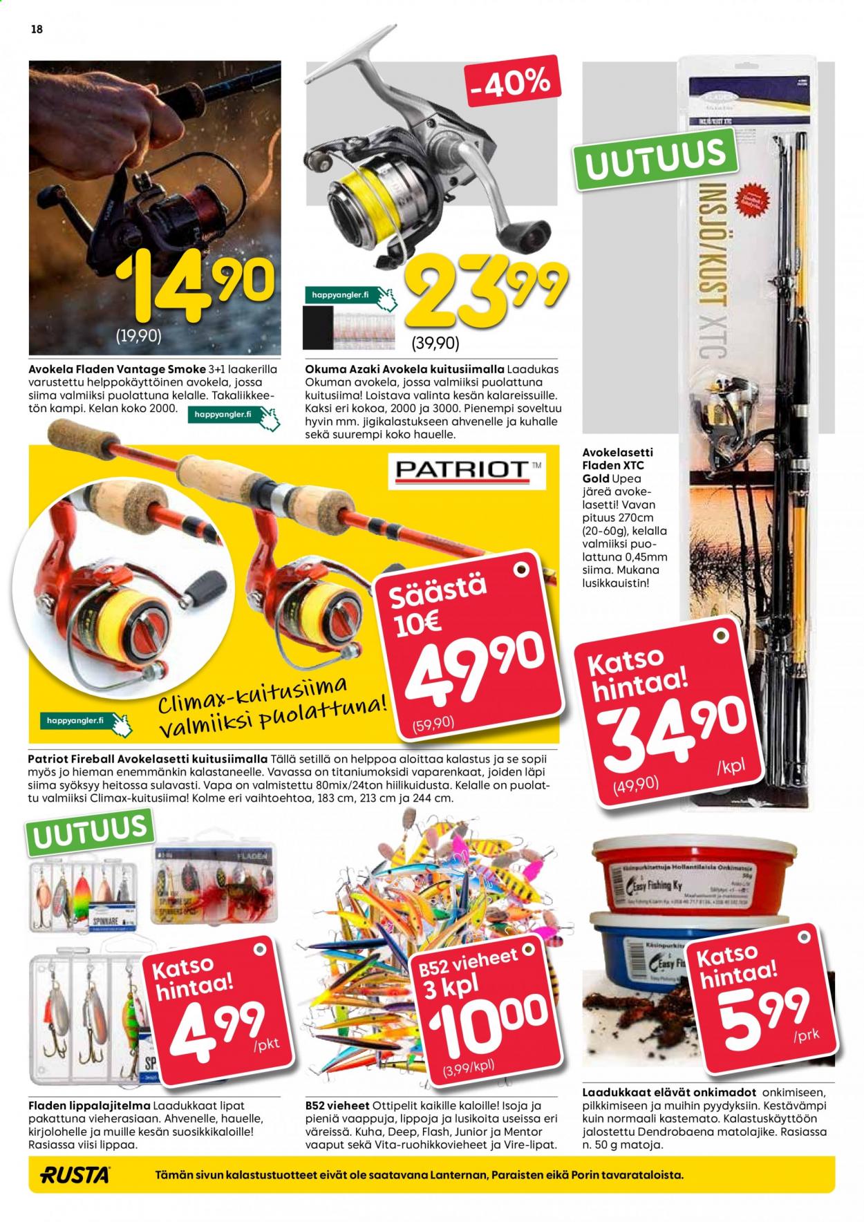 Rusta tarjoukset - 30.06.2021 - 06.07.2021. Sivu 18
