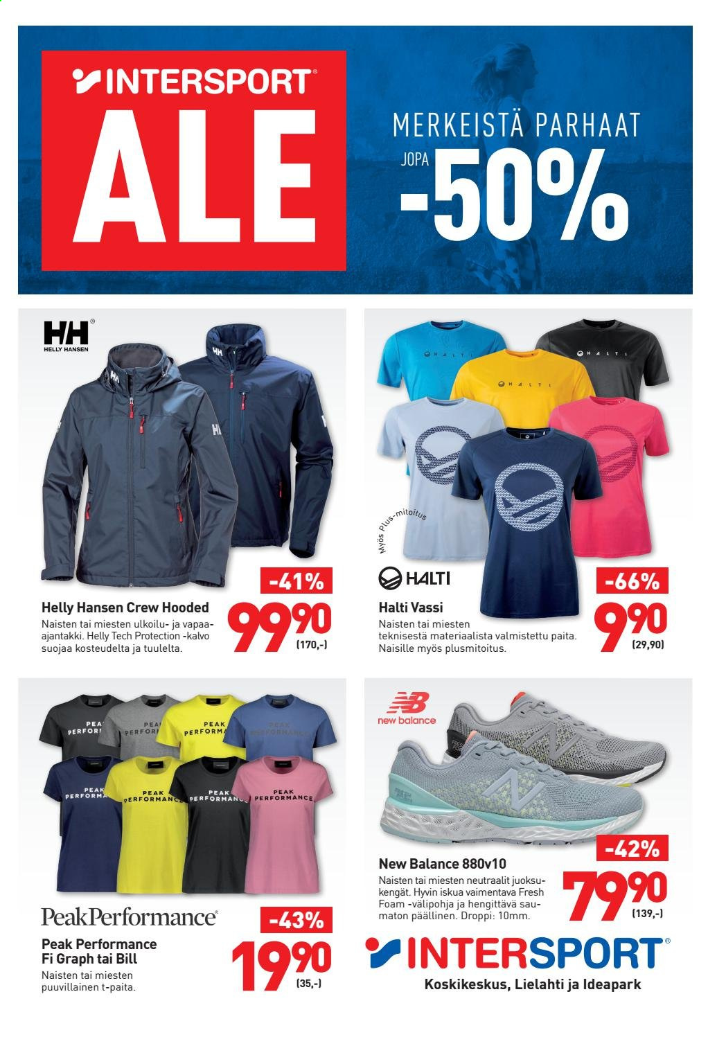 Intersport tarjoukset - 30.06.2021 - 18.07.2021. Sivu 1
