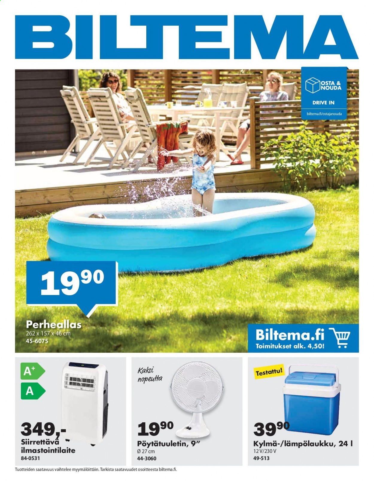 Biltema tarjoukset - 30.06.2021 - 04.07.2021. Sivu 1
