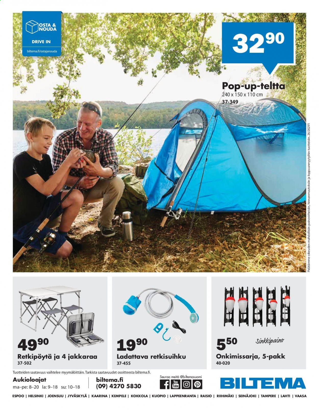 Biltema tarjoukset - 30.06.2021 - 04.07.2021. Sivu 8
