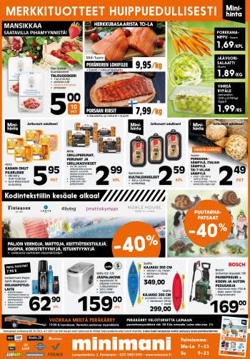 Minimani tarjoukset  - 30.06.2021 - 04.07.2021.