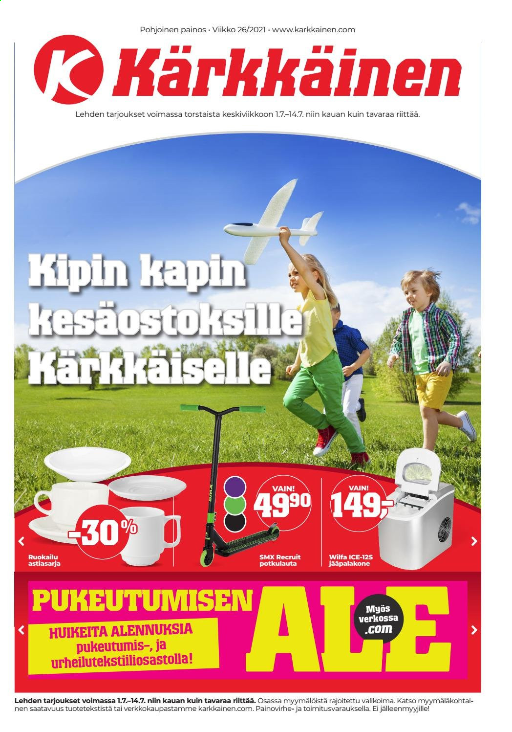 Kärkkäinen tarjoukset - 01.07.2021 - 14.07.2021. Sivu 1