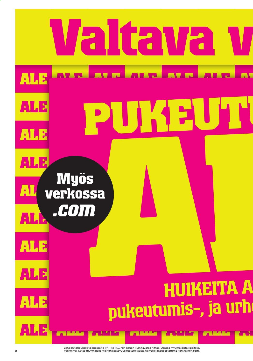 Kärkkäinen tarjoukset - 01.07.2021 - 14.07.2021. Sivu 4