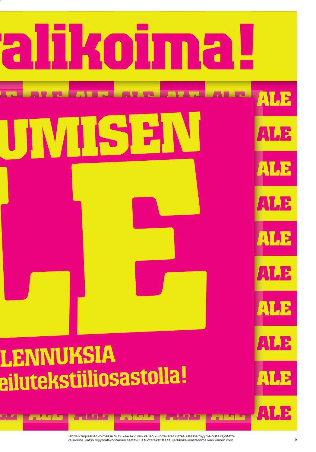 Kärkkäinen tarjoukset - 01.07.2021 - 14.07.2021. Sivu 5