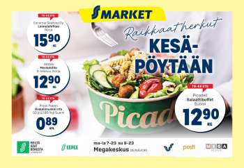 S-market tarjoukset .