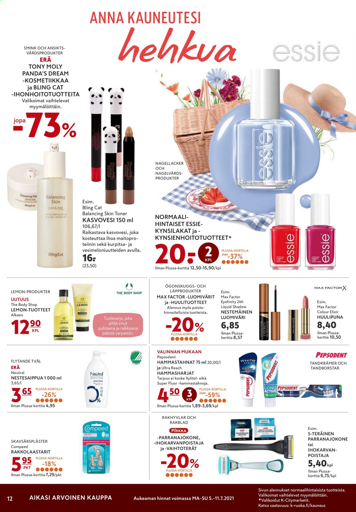 K-citymarket tarjoukset - 05.07.2021 - 07.07.2021. Sivu 12