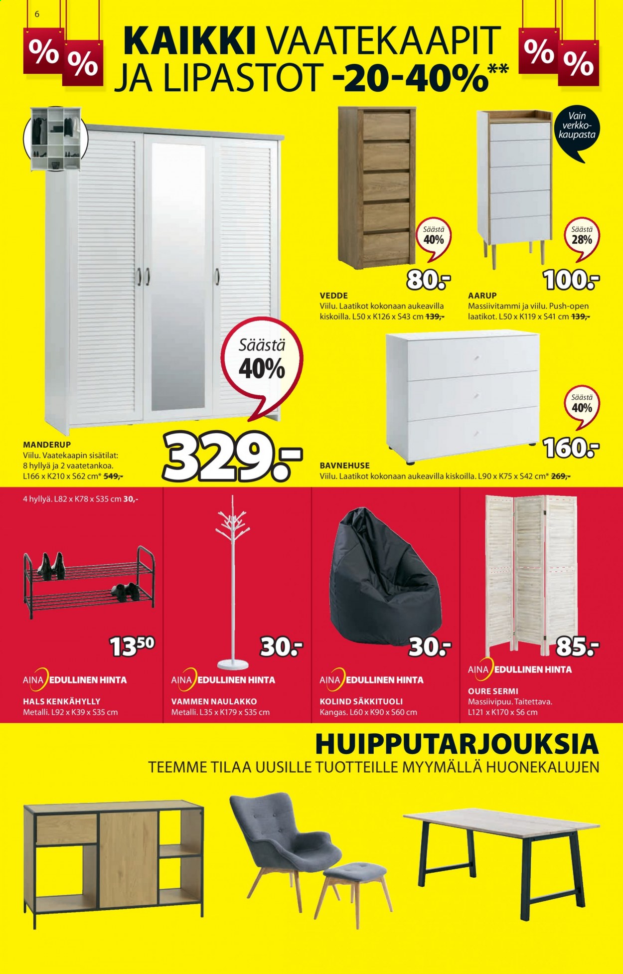 JYSK tarjoukset - 05.07.2021 - 11.07.2021. Sivu 6