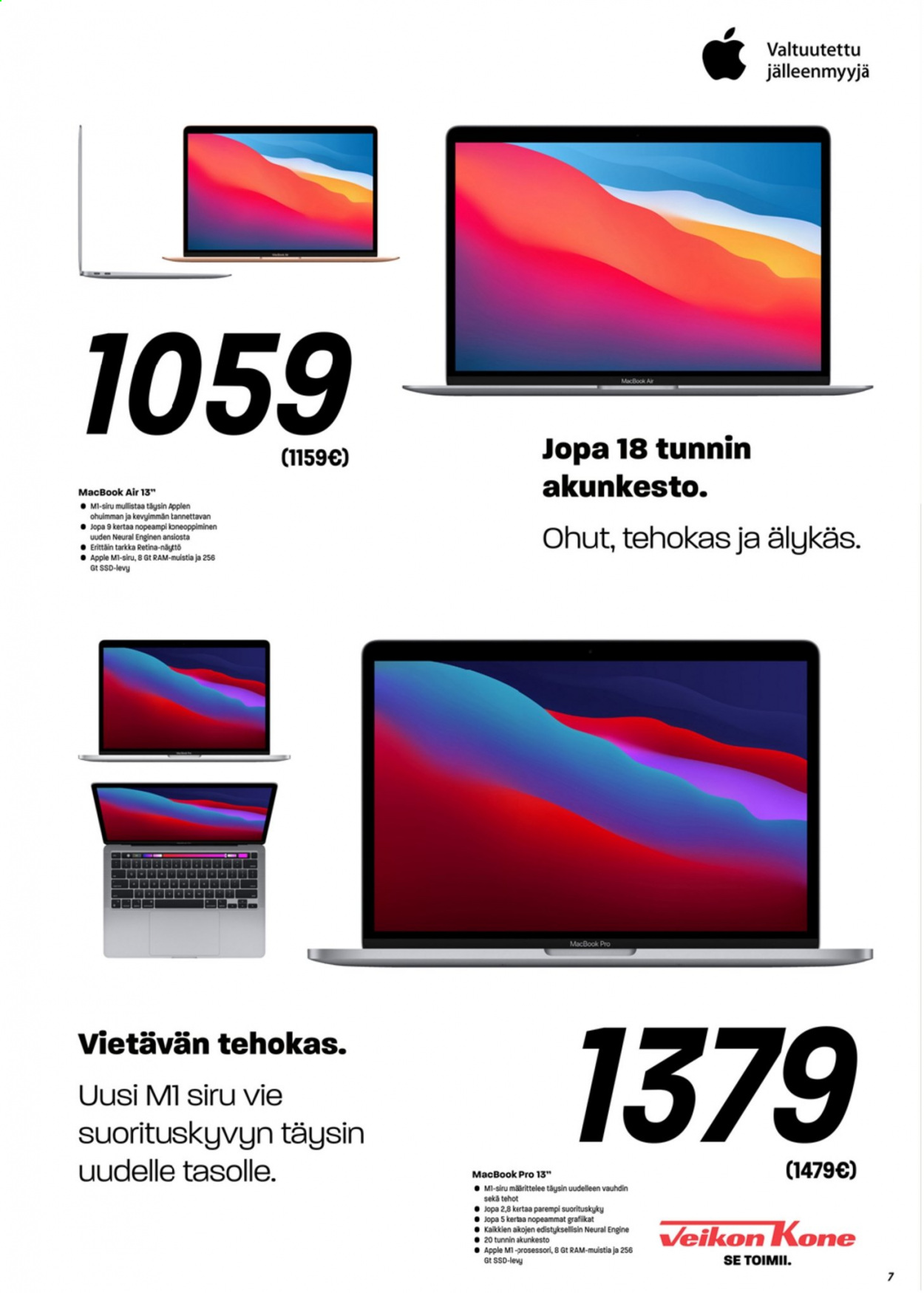 Veikon Kone tarjoukset - 05.07.2021 - 11.07.2021. Sivu 7