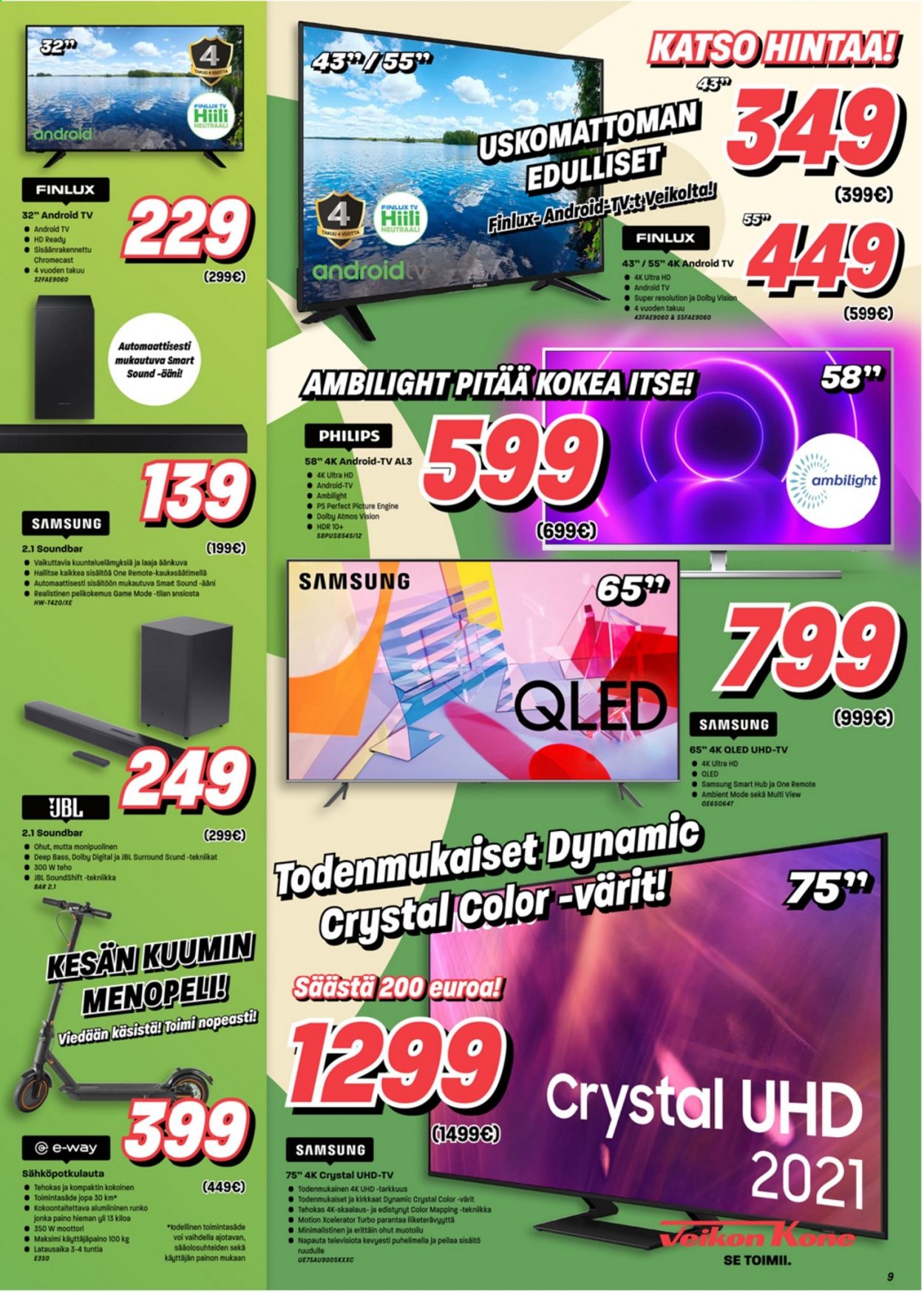 Veikon Kone tarjoukset - 05.07.2021 - 11.07.2021. Sivu 9