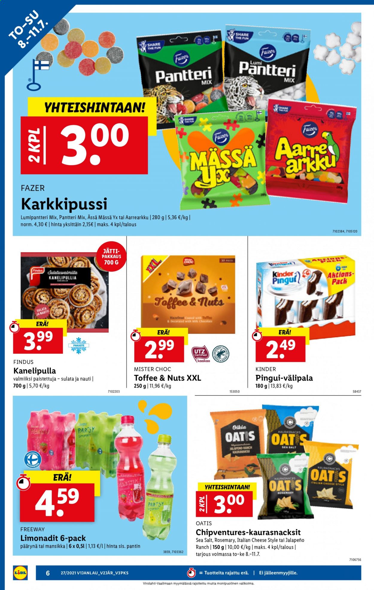 Lidl tarjoukset - 08.07.2021 - 14.07.2021. Sivu 6