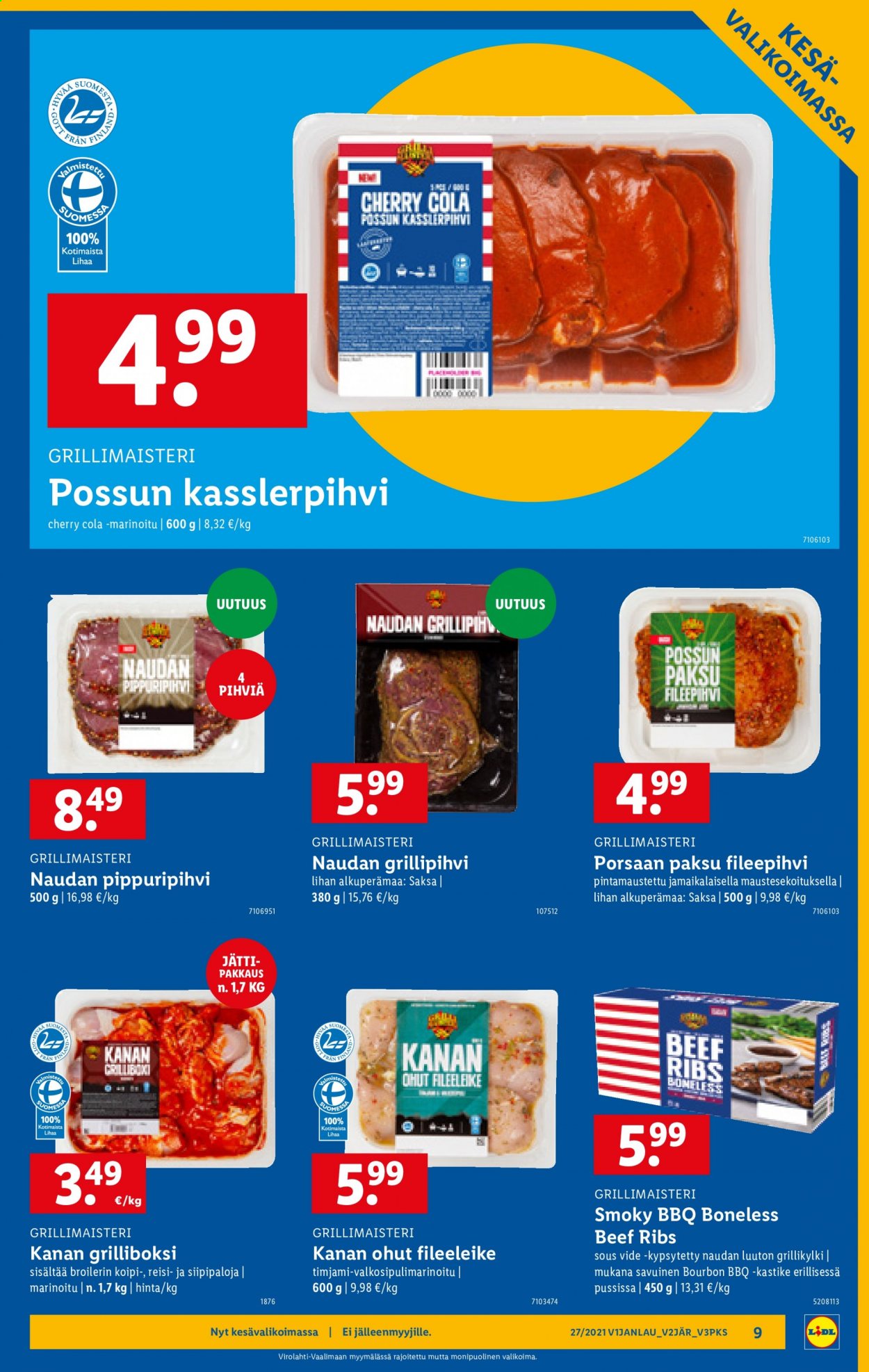 Lidl tarjoukset - 08.07.2021 - 14.07.2021. Sivu 9